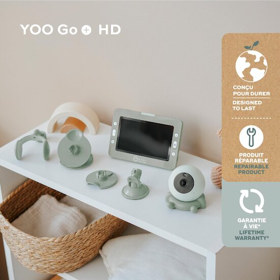 Babymoov Babyphone video yoo go+ hd Vert  Babymoov Babyphone video yoo go+ hd Vert