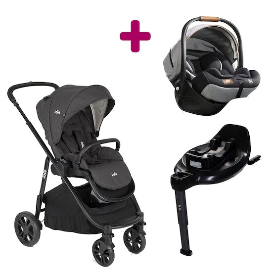 Pack poussette trio Finiti Pine coque I Snug 2 Laurel Nacelle