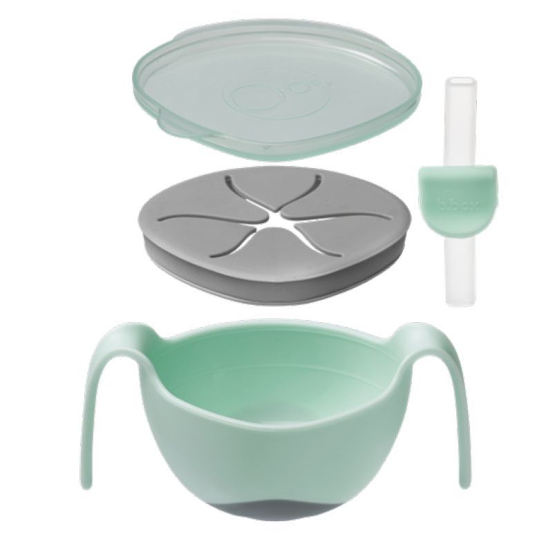 Bol 3 en 1 avec paille amovible VERT Bbox