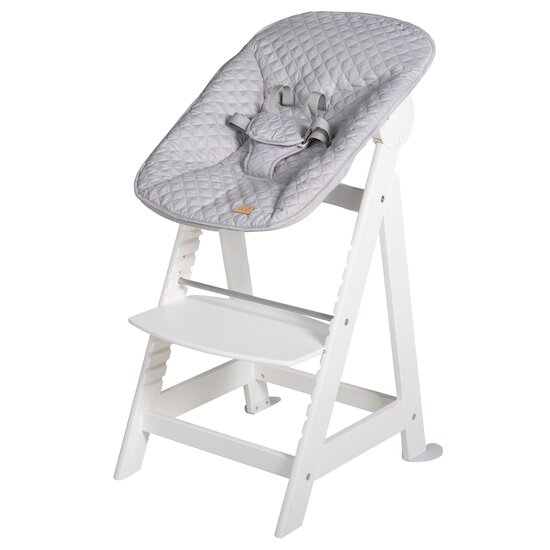 Roba Chaise haute évolutive Born Up Set 2 en 1 naissance Blanc  Roba Chaise haute évolutive Born Up Set 2 en 1 naissance Blanc