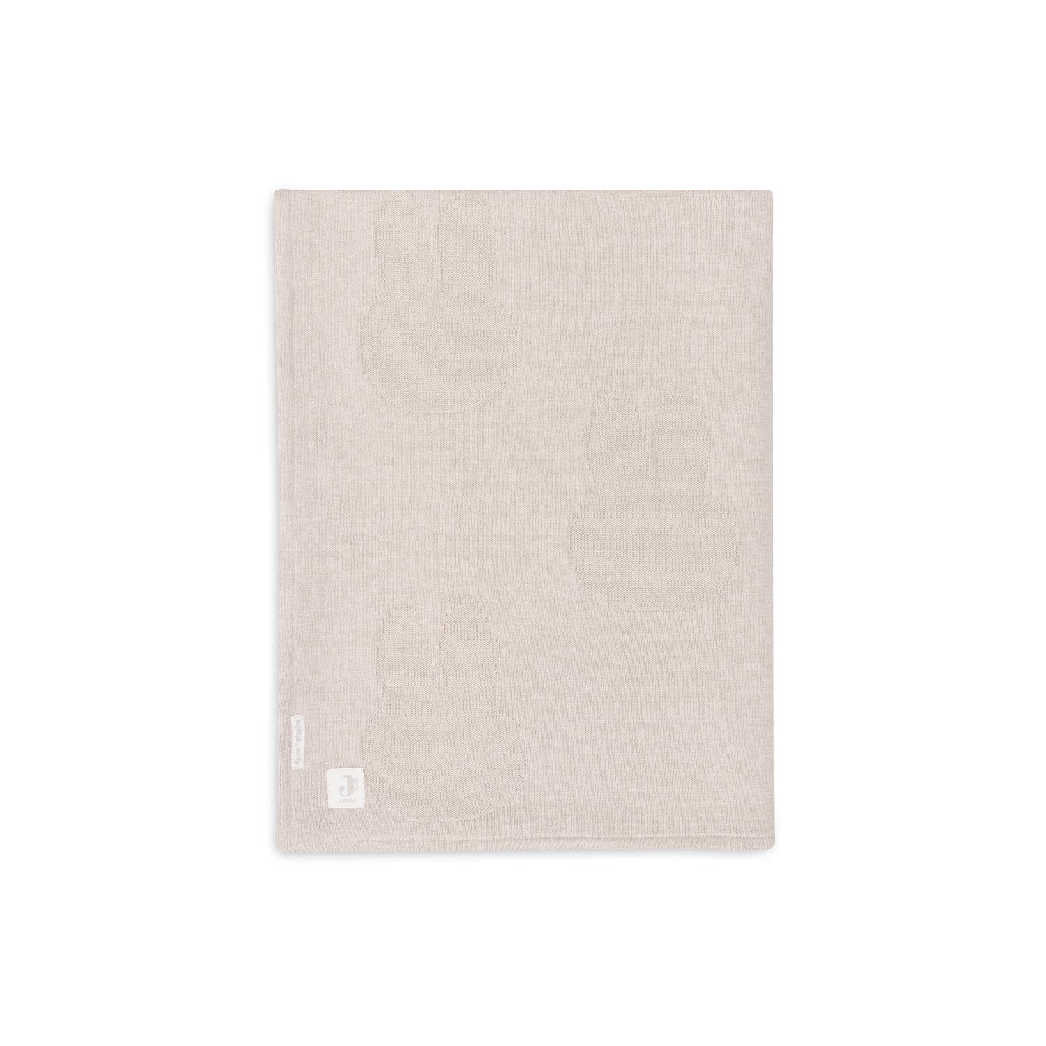 Jollein - Couverture berceau Miffy Fleece BEIGE Jollein