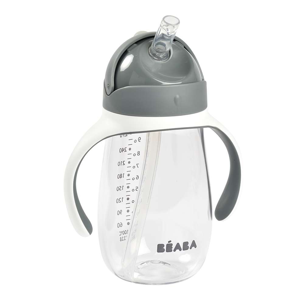 Beaba - Tasse paille GRIS Béaba