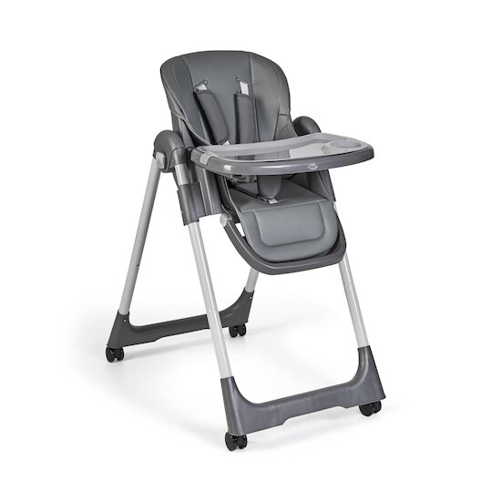 MS Innovaciones Chaise haute Tasty Eco Gris foncé 
