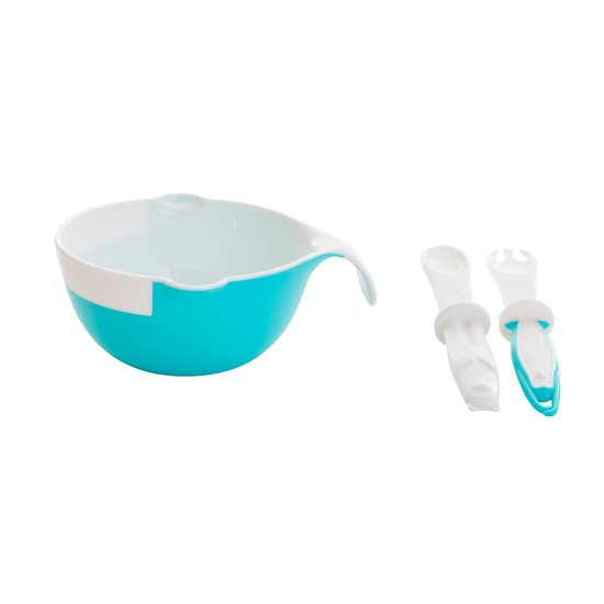 BabyToLove Coffret repas baleine Bleu 
