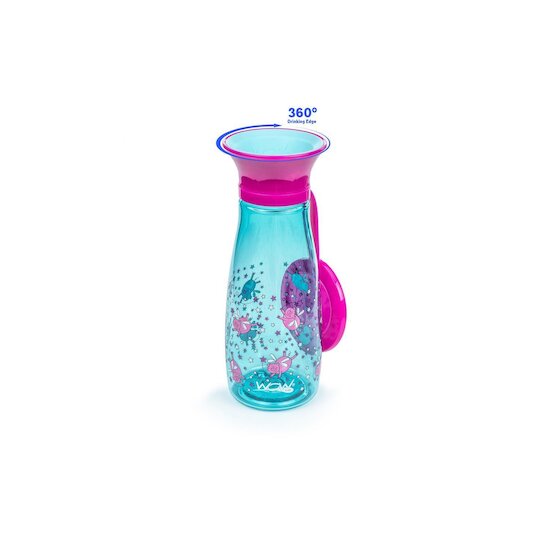Wowcup Gourde  360 ° enfant avec couvercle Cochons  350 ml Wowcup Gourde  360 ° enfant avec couvercle Cochons  350 ml
