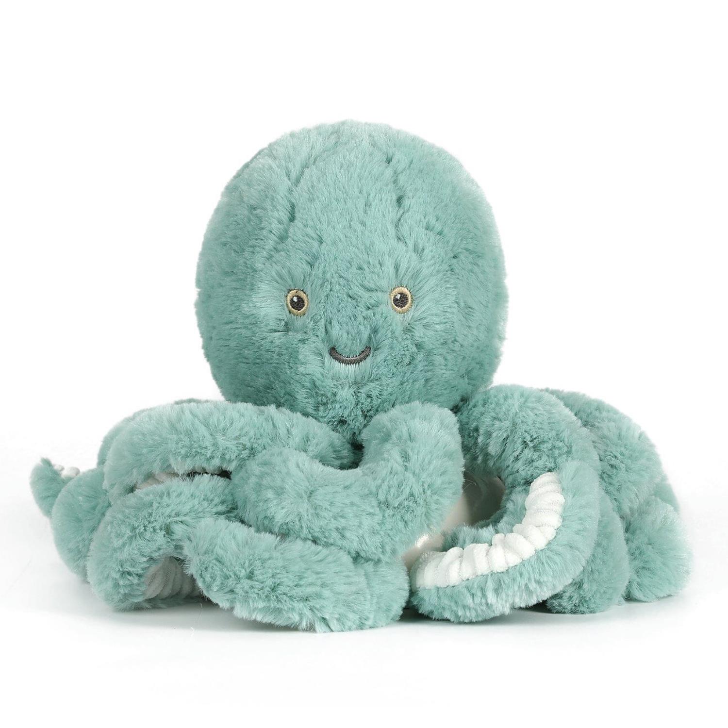 BB & Co - Peluche ultra douce poulpe BLEU BB&Co