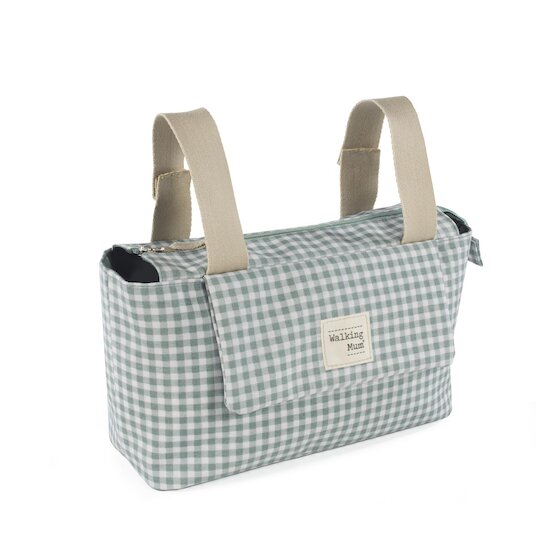 Walking Mum Sac Organisateur I Love Vichy Vert  Walking Mum Sac Organisateur I Love Vichy Vert
