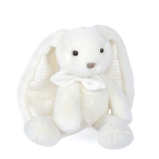 Histoire d'Ours Peluche Preppy chic lapin Blanc 30 cm Histoire d'Ours Peluche Preppy chic lapin Blanc 30 cm