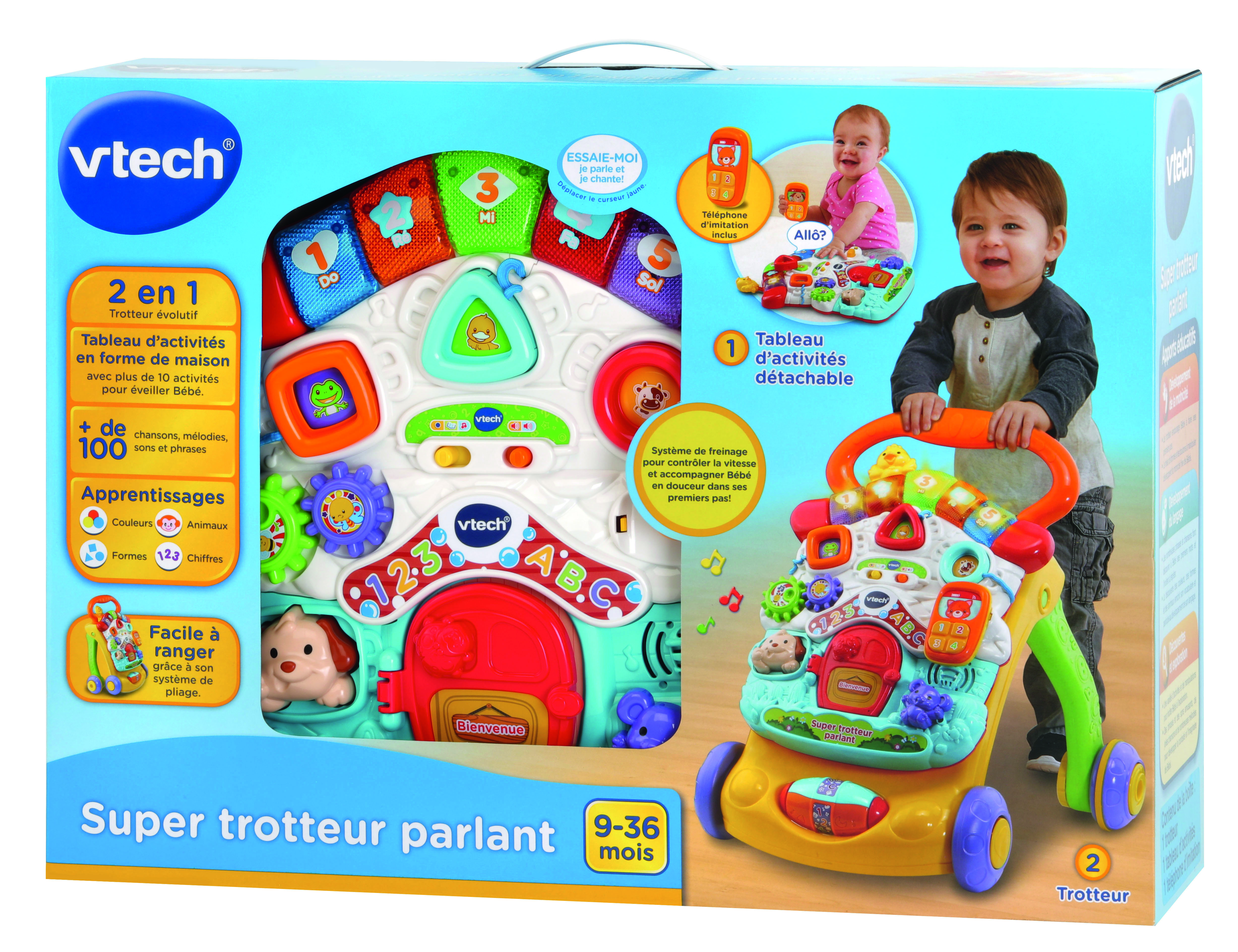 VTECH BABY Transat - Anneau VTECH BABY - Jouet de Bain - Super