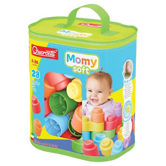 Trousselier Blocs Souples 28 Pièces Multicolore  Trousselier Blocs Souples 28 Pièces Multicolore