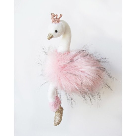 Histoire d'Ours Cygne PM Rose 30 cm