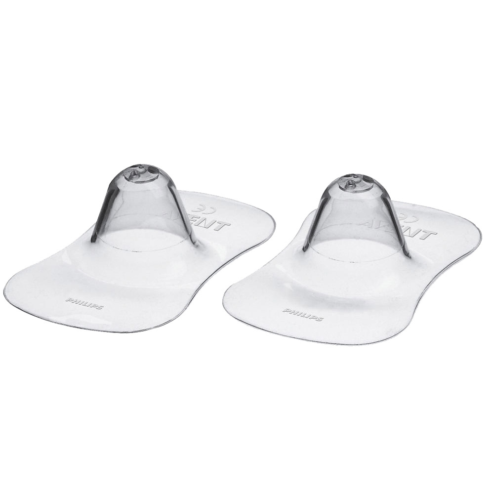 2 protège-mamelons en silicone taille standard BLANC Philips Avent