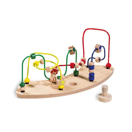 Hauck Labyrinthe Perle Play Moving Multicolore 
