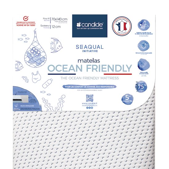 Candide Matelas Ocean Friendly  70x140 cm