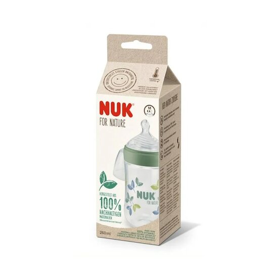 Nuk Biberon for Nature TC Eucalyptus 260 Ml Nuk Biberon for Nature TC Eucalyptus 260 Ml