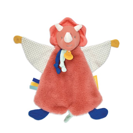Doudou & Compagnie Doudou Les calinosaures Orange 25 cm Doudou & Compagnie Doudou Les calinosaures Orange 25 cm