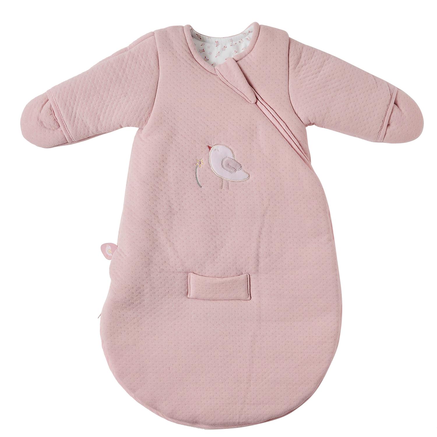 Nattou - Gigoteuse jacquard manches TOG 2,5 Alice et Pomme ROSE Nattou