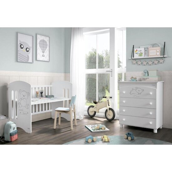 Micuna Kit pour transformer lit en bureau Blanc 