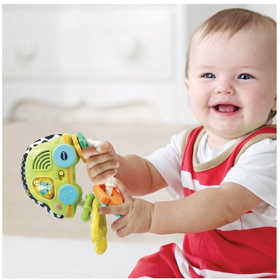 Vtech Baby Mon hochet sensoriel clés magiques bioplastique Multicolore  Vtech Baby Mon hochet sensoriel clés magiques bioplastique Multicolore
