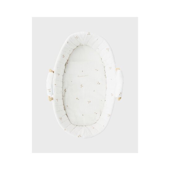 Noukie's Couffin mousseline brodée F&O Ecru 