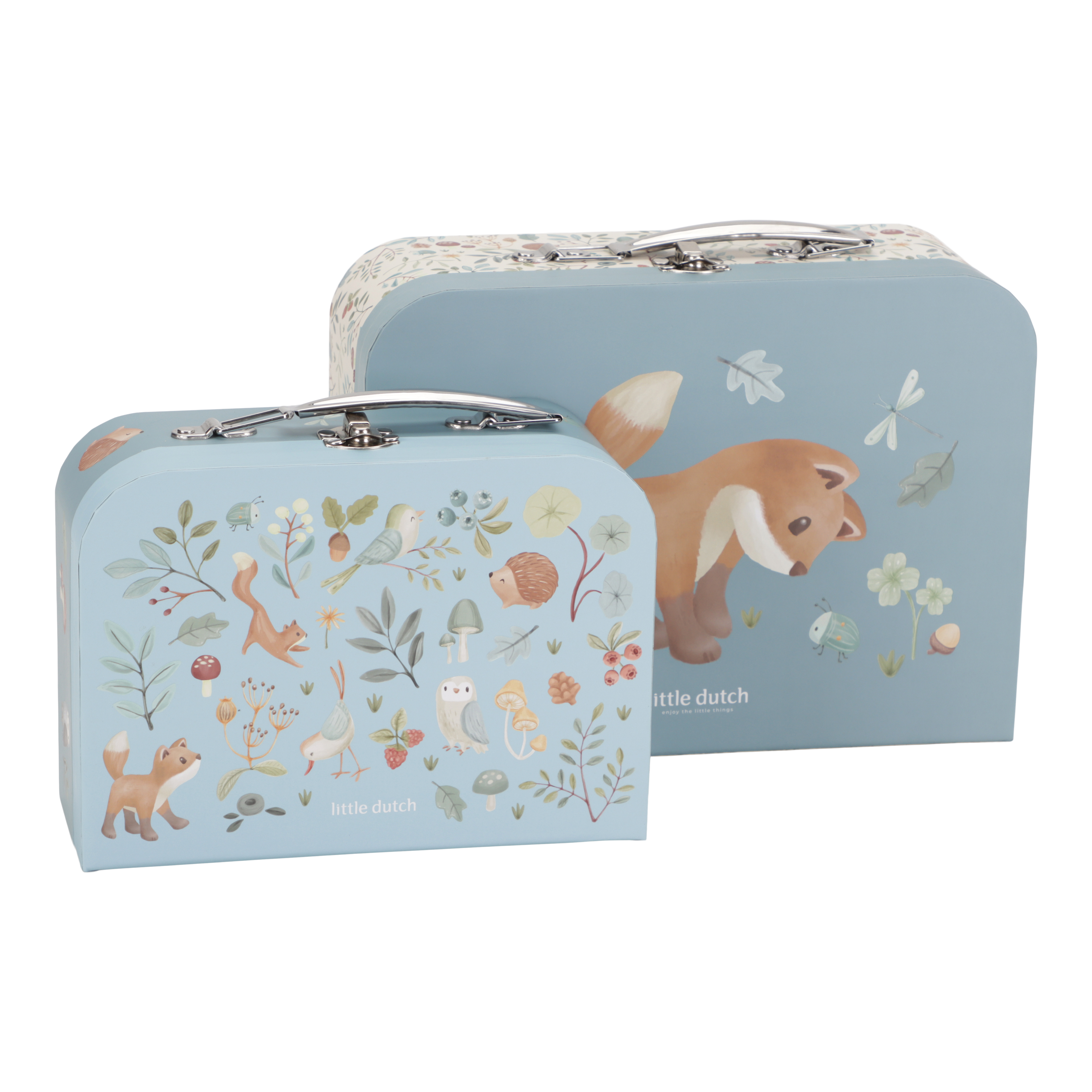 Set de 2 valisettes FSC MULTICOLORE Little Dutch