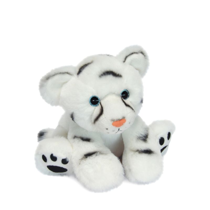 Peluche Bébé Tigre Blanc BLANC Histoire d'Ours