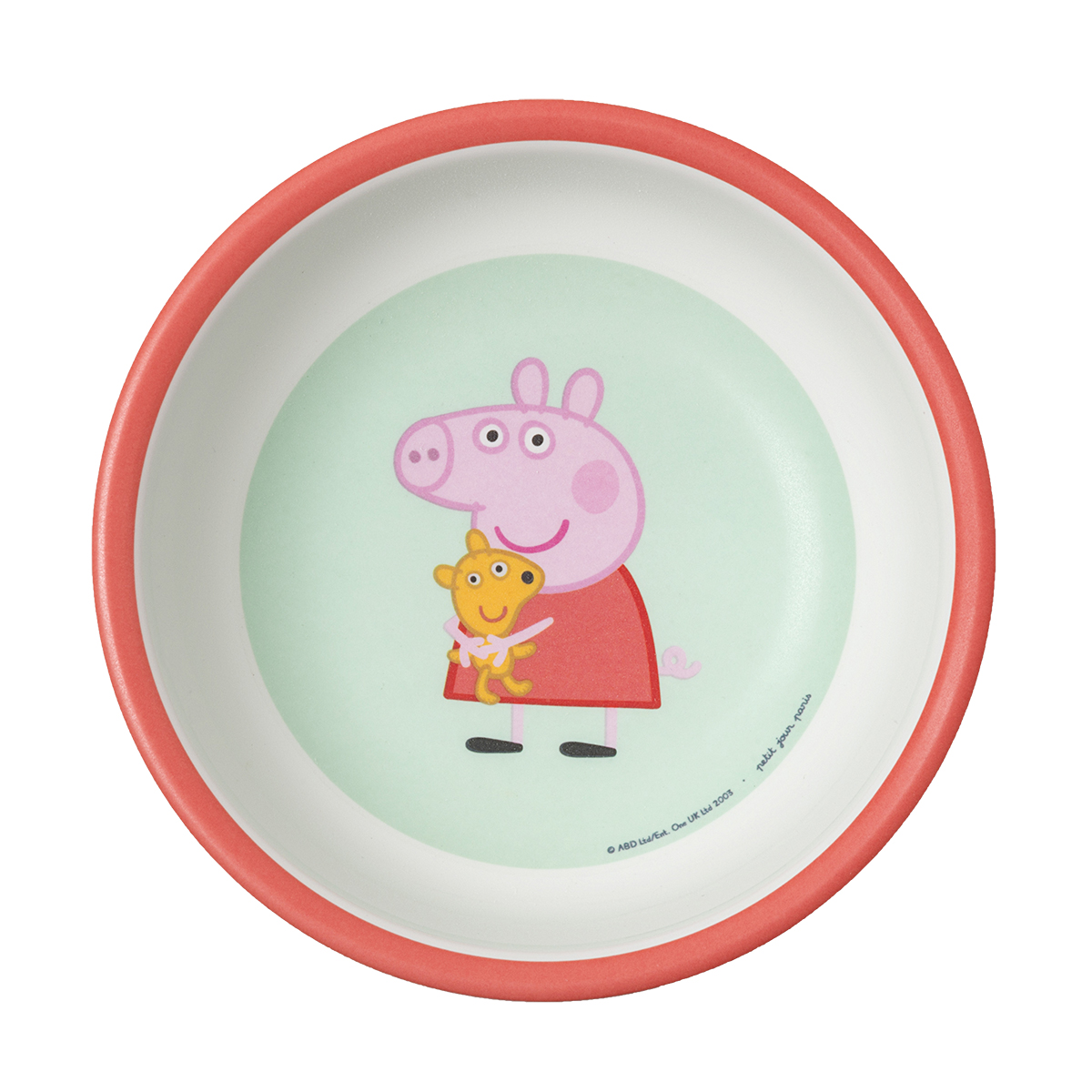 Bol Peppa Pig ROUGE petit jour paris