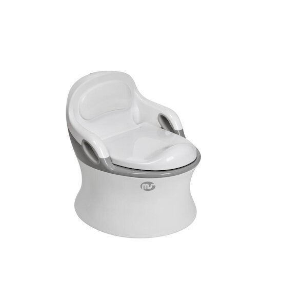 Pot d'apprentissage toilettes bébé polypropylène rose 29.5x23.5x18cm -  Centrakor