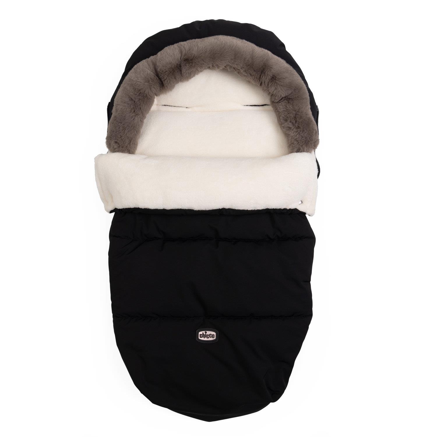 Chancelière à doublure polaire pour poussette NOIR Chicco