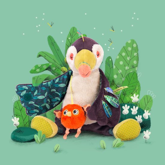 Moulin Roty Toucan Pakou musical Dans la Jungle   Moulin Roty Toucan Pakou musical Dans la Jungle