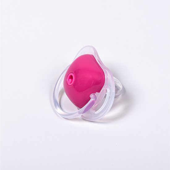 Mimipioupiou Sucette réutilisable à téterelle interchangeable Framboise acidulée 