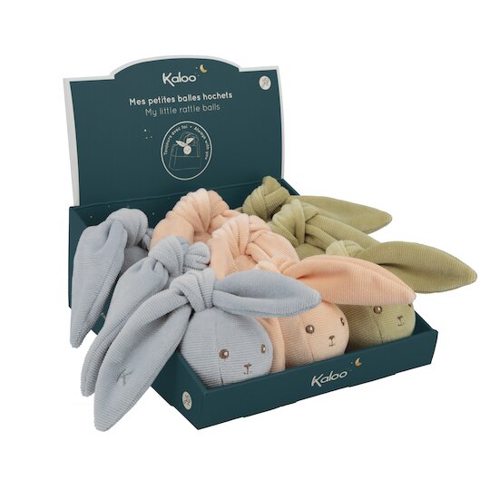 Kaloo Display Balles Hochets 9Pcs Multicolore 