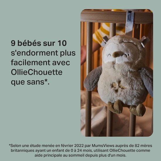 Tommee Tippee Peluche aide au sommeil  Chouette  Tommee Tippee Peluche aide au sommeil  Chouette