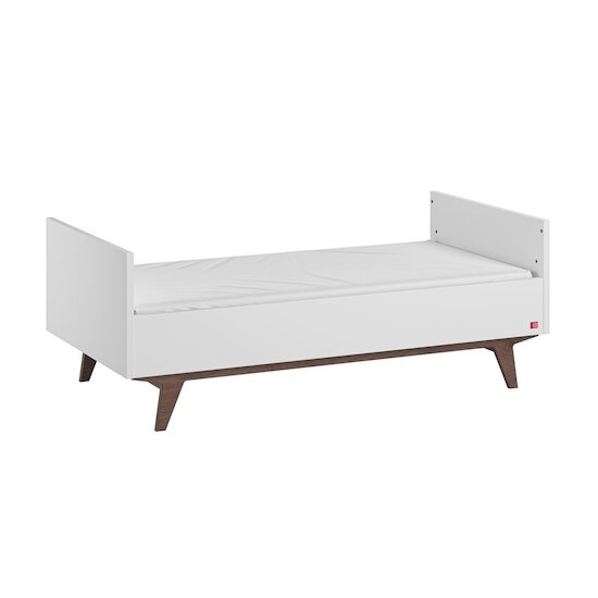 Vox Lit Mid II  Blanc/Noix 70x140 cm Vox Lit Mid II  Blanc/Noix 70x140 cm