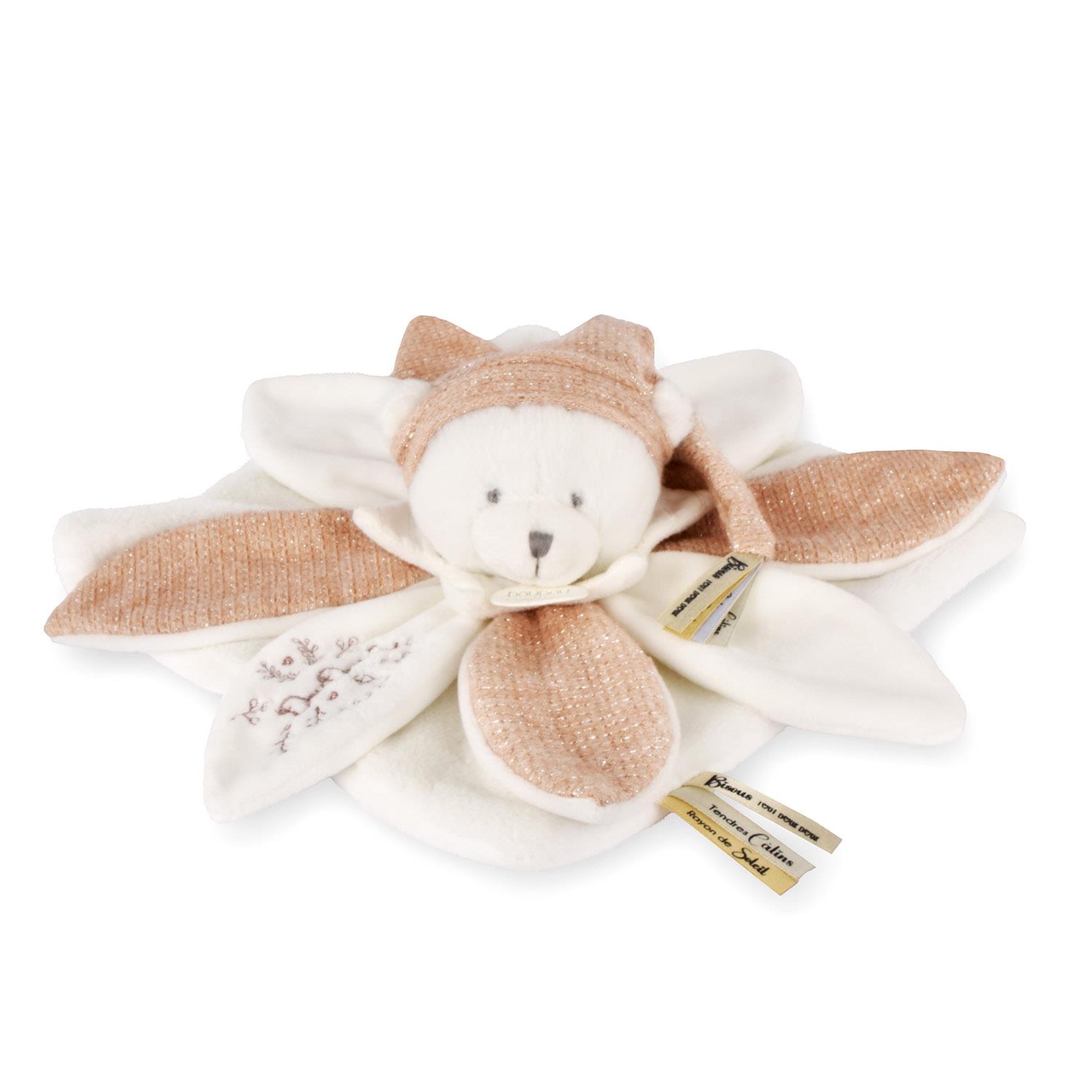 Doudou 25 ans ours collector ROSE Doudou & Compagnie