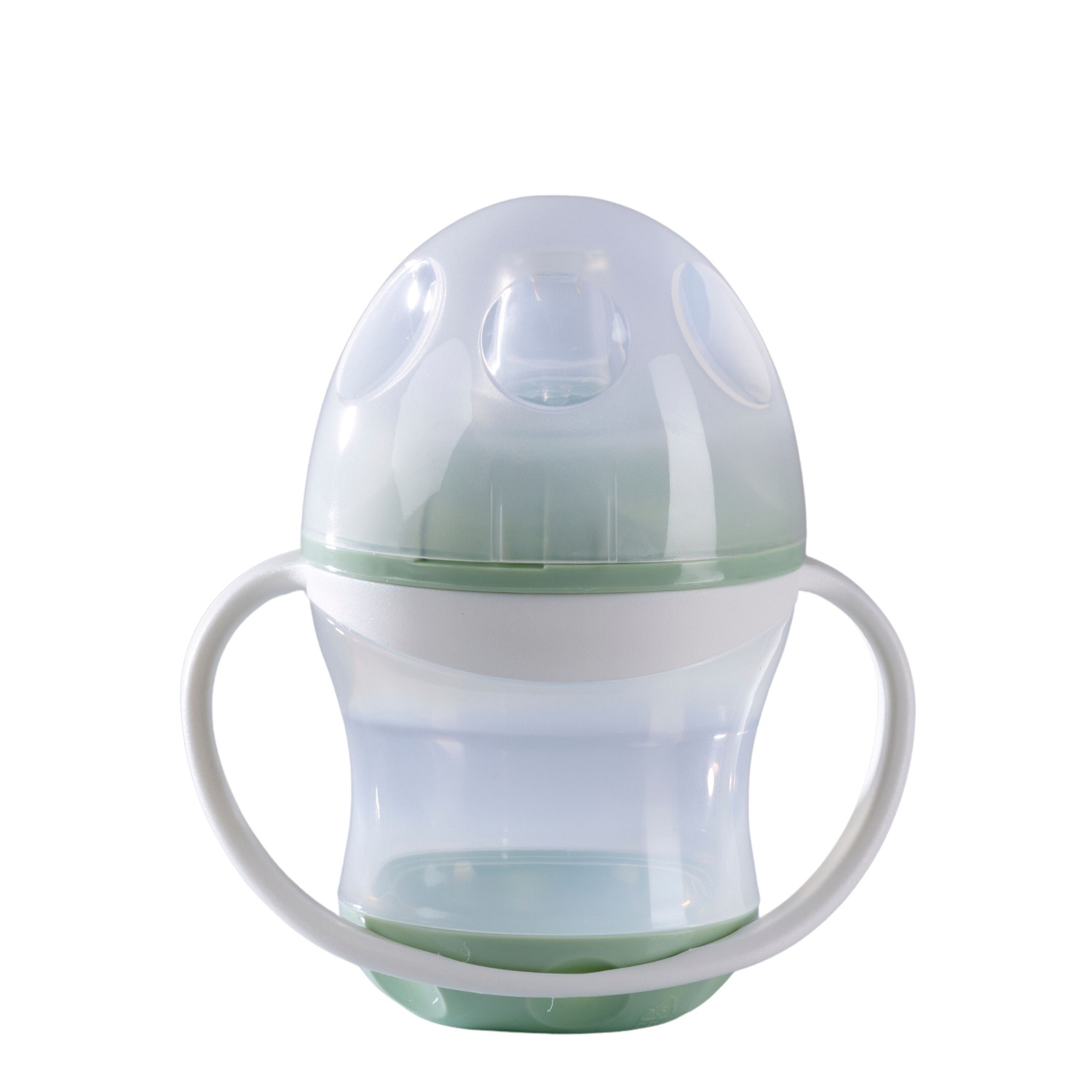 Tasse anti-fuite avec couvercle VERT Thermobaby