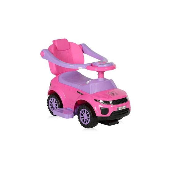 Lorelli Pousseur voiture SUV avec poignée Rose  Lorelli Pousseur voiture SUV avec poignée Rose