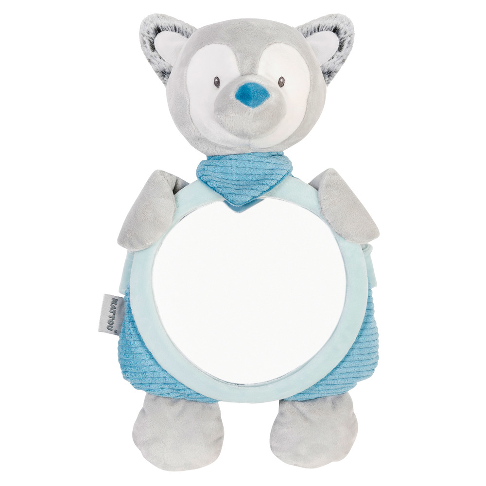 Miroir pour voiture Tim & Tiloo BLEU Nattou