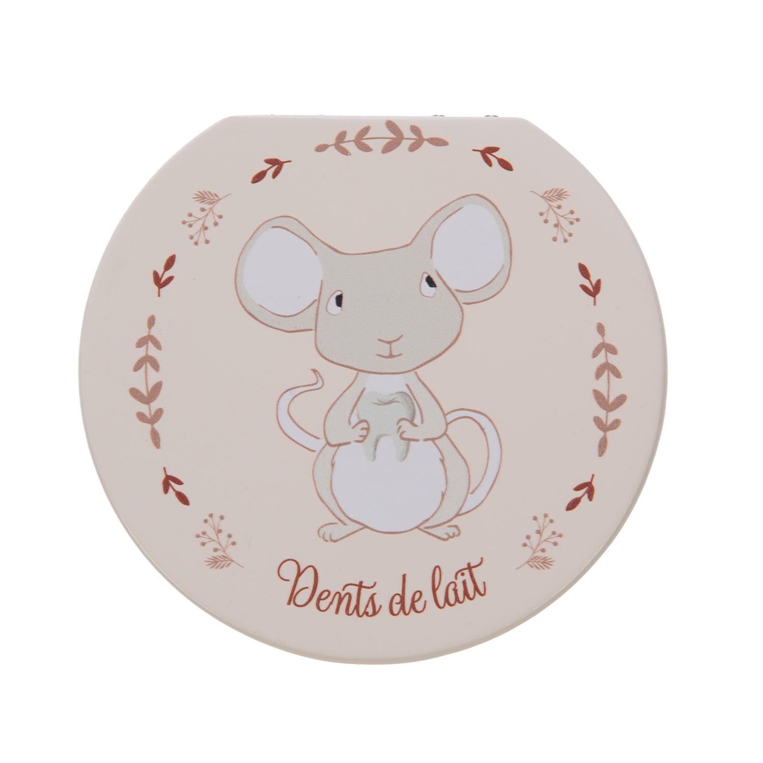 Boite à dents Quenottes Birdy BEIGE Amadeus