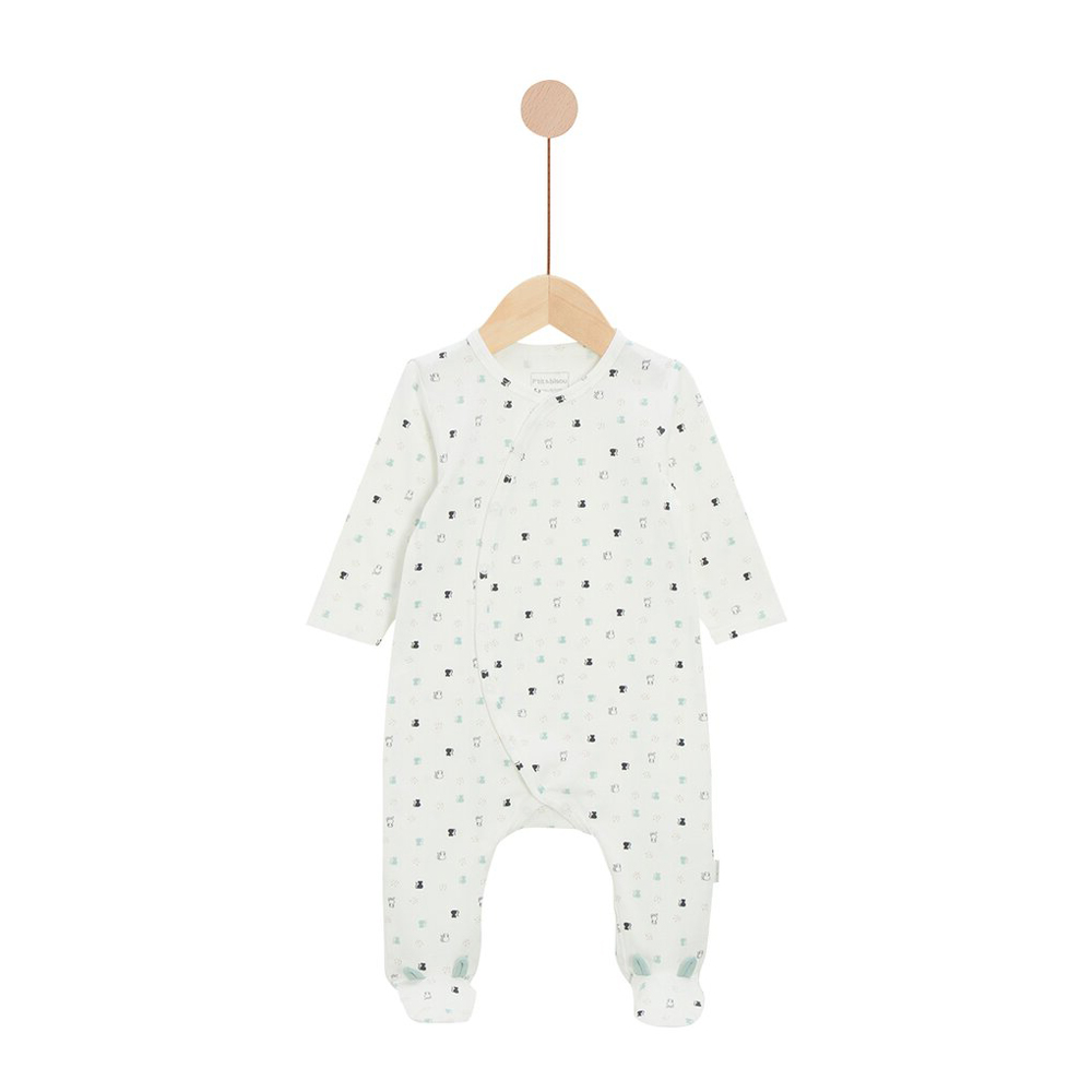 P’tit bisou - Pyjama Mon Trousseau Chaton Blanc BLANC P’tit bisou