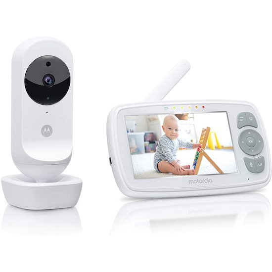 Motorola Ecoute bébé EASE 34 vidéo écran 4,3" Blanc  