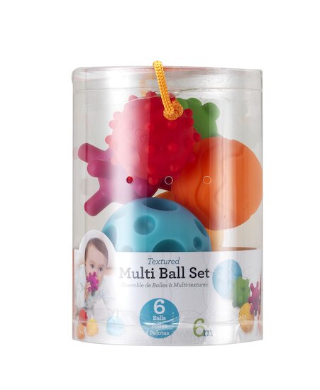 Infantino 6 balles Senso Multicolore  Infantino 6 balles Senso Multicolore