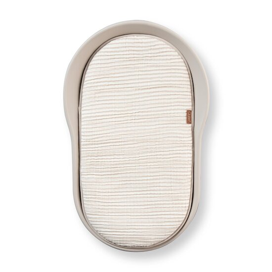 Quax Natural - Mamee Cushion R/V XL Rayé gris/ blanc 