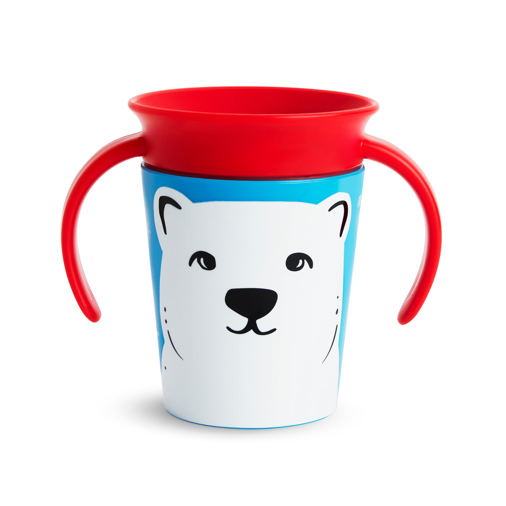 Tasse miracle avec anses Ours polaire MULTICOLORE Munchkin