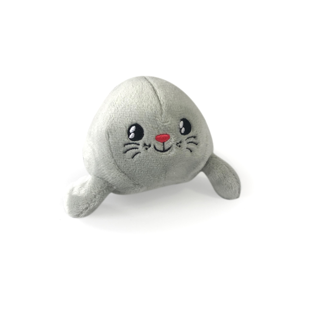 Peluche lumineuse Shakie PABOBO Phoque Gris