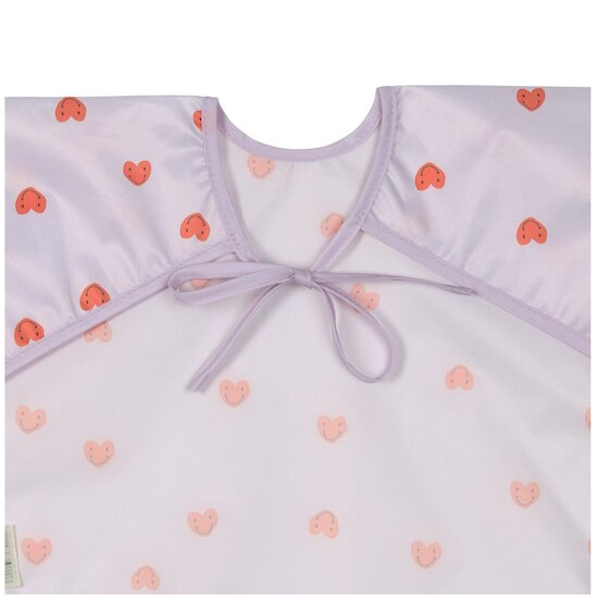 Lässig Lot de 2 bavoirs manches longues Lavande  Lässig Lot de 2 bavoirs manches longues Lavande