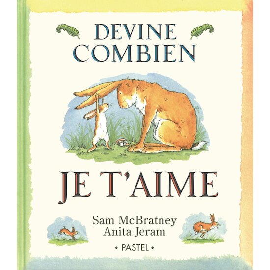 Moulin Roty Livre Devine combien je t'aime de Mc Bratney-Jeram Multicolore 3-6 ans