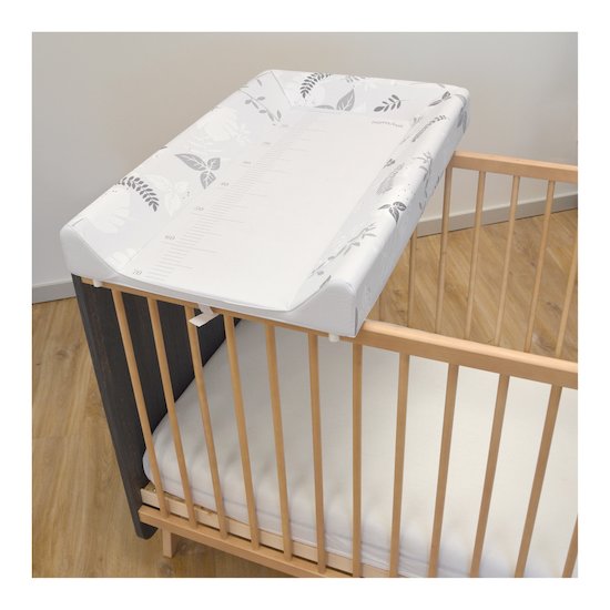 Domiva Plan à langer avec matelas intégré Poeme Gris 50x80 cm Domiva Plan à langer avec matelas intégré Poeme Gris 50x80 cm