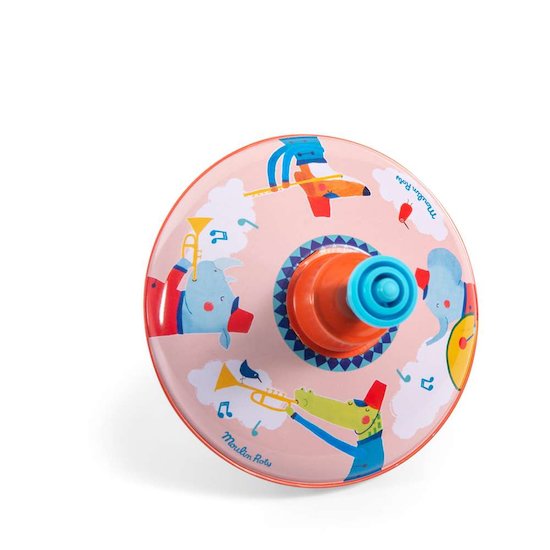 Moulin Roty Petite toupie fanfare Les jouets métal MULTICOLOR 12,5x12,5x14,5 Moulin Roty Petite toupie fanfare Les jouets métal MULTICOLOR 12,5x12,5x14,5