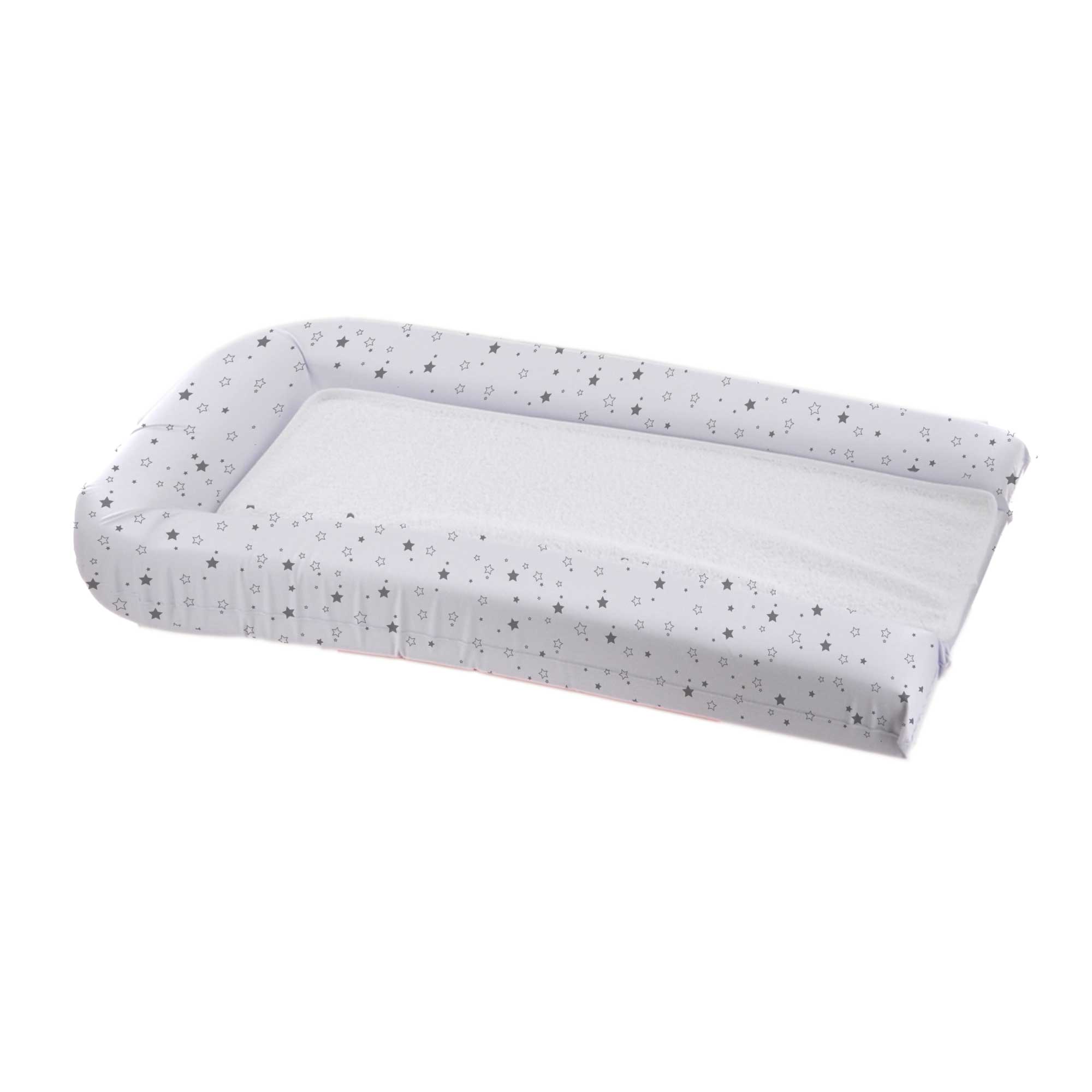 Domiva - Matelas à langer PVC + 2 éponges amovibles BLANC Domiva